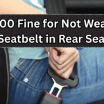₹1,000 Fine for Not Wearing Seatbelt in Rear Seat – Rule Starts September 2025