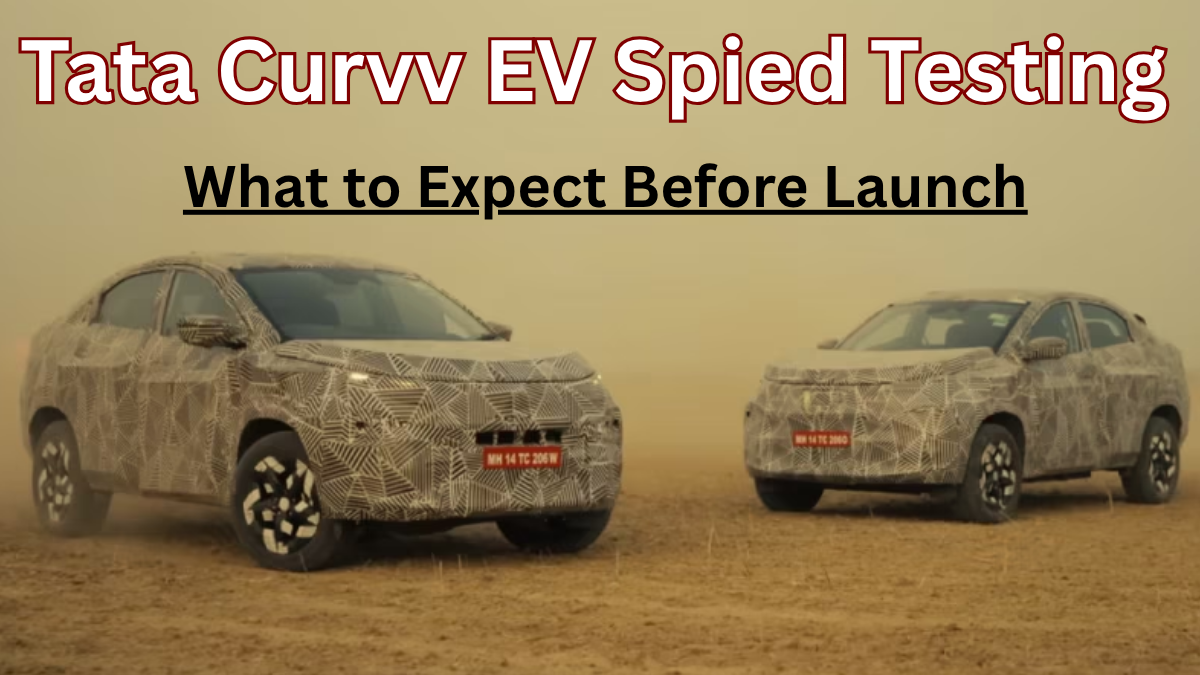 Tata Curvv EV Spied Testing – What to Expect Before Laun